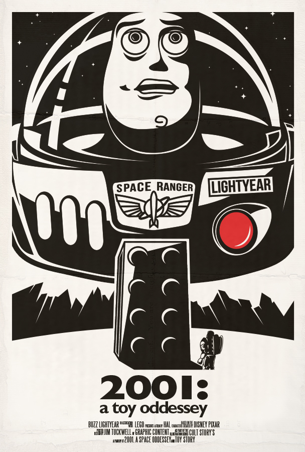 Classic Movie Posters Starring Pixars Toy Story Characters pixarmovie01 Classic Movie Posters Starring Pixars Toy Story Characters