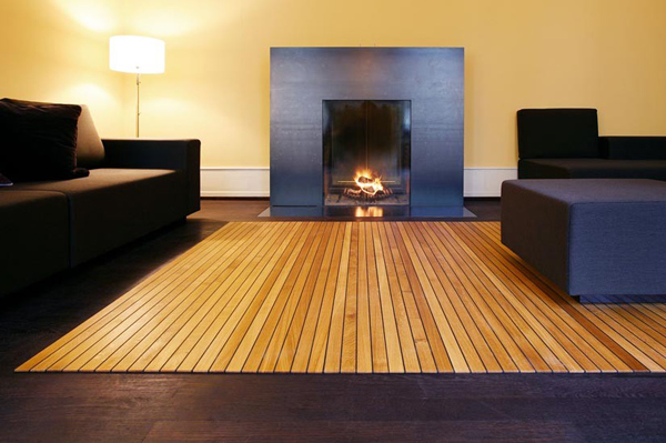 A Wood Floor That Can Roll Up Like a Carpet A Wood Floor That Can Roll Up Like a Carpet