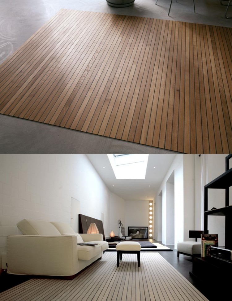 Wooden Rugs, by Ruckstuhl ruckstuhl wooden rug large 750x972 Wooden Rugs, by Ruckstuhl