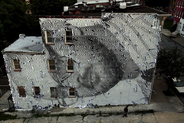 Streetart: Handcut Wall Stencils / Murals by Sten Lex stenlex paris mural 06 Streetart: Handcut Wall Stencils / Murals by Sten Lex