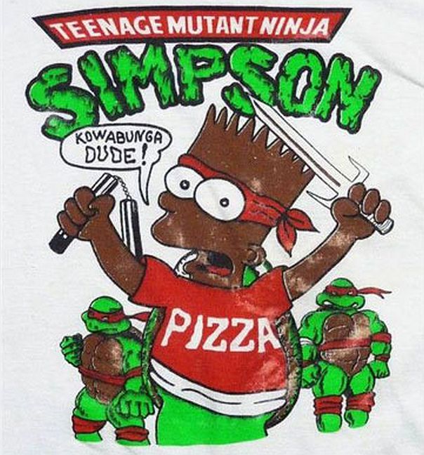 Notorious B.A.R.T, Bart Sanchez and Teenage Mutant Ninja Simpson in the history of Bootleg Bart tmns2 Notorious B.A.R.T, Bart Sanchez and Teenage Mutant Ninja Simpson in the history of Bootleg Bart