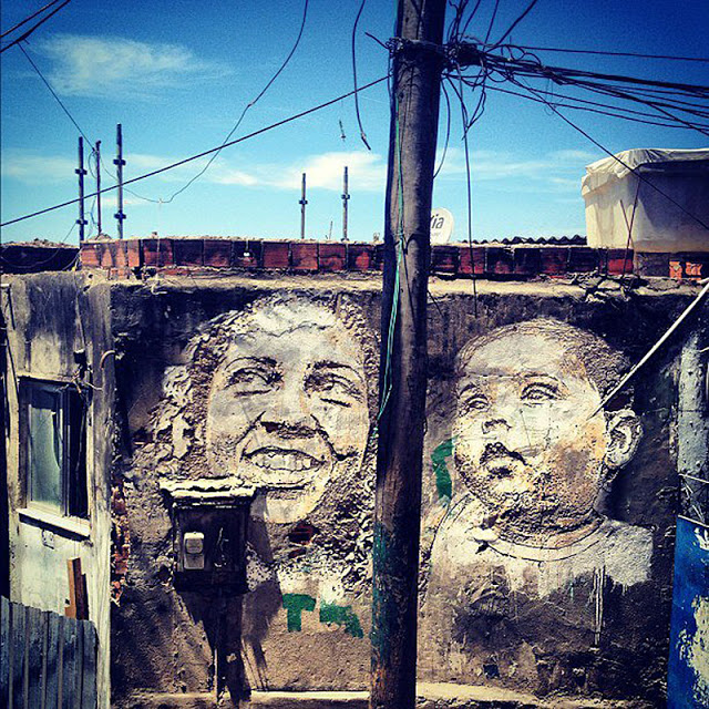 vhils riodejaneiro exeter 01 Streetart: Vhils – New Murals in Rio De Janeiro and Exeter