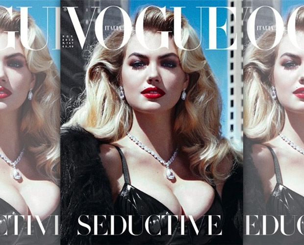 Kate Upton for Vogue Italy vogueitaliakateuptoncove Kate Upton for Vogue Italy
