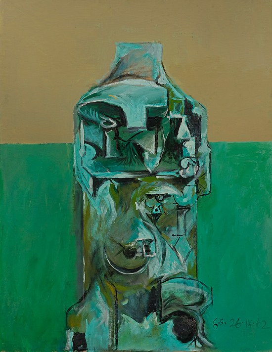 SUTHERLAND The painter who unmasked nature 08 Graham Sutherland Owl in Tree Form 1962 olio su tela SUTHERLAND The painter who unmasked nature