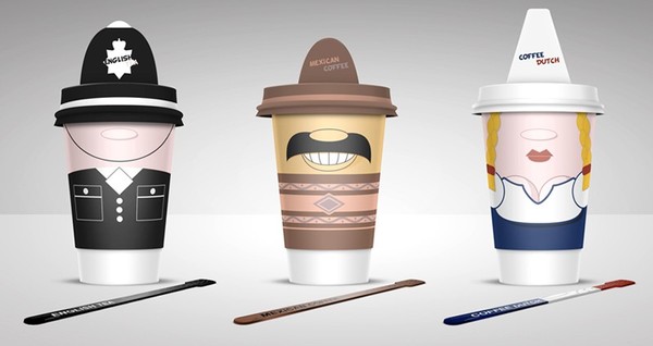 Coffee Cups Design Inspiration by Alex Litovka 1147 Coffee Cups Design Inspiration by Alex Litovka