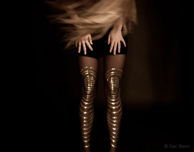 Metallic Tights by Gal Stern 1o75 Metallic Tights by Gal Stern
