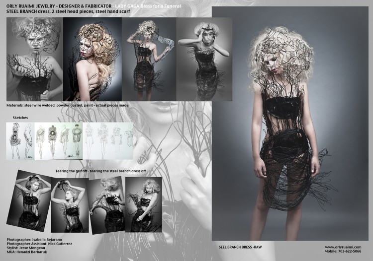 Lady Gaga:Dress for a Funeral Winners Announced 3 THIRD PRIZE Hirez orlyruaimiladygaga 750x526 Lady Gaga:Dress for a Funeral Winners Announced