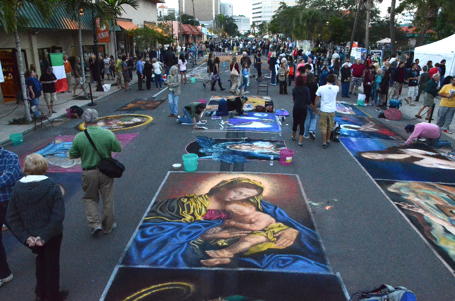 Sarasota Chalk Festival Photography In Florida 3d5 Sarasota Chalk Festival Photography In Florida