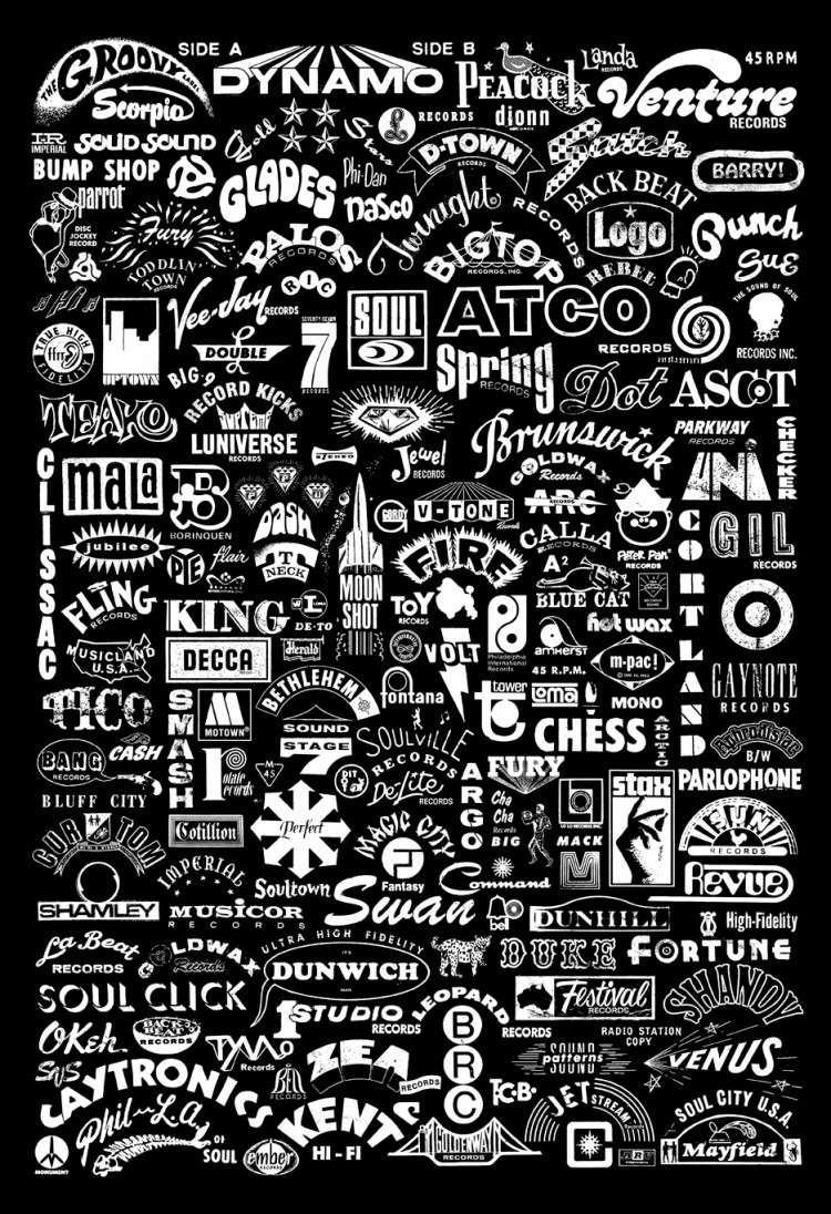 45labels poster2 large13x19 revised32 750x1096 Soul Poster