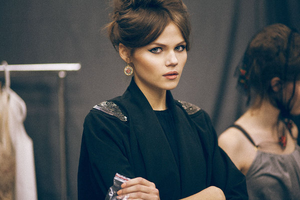 6f1e045a382917db3d5d2b2b0f735b07 Ulyana Sergeenko S/S 2012 Backstage by Nick Sushkevich