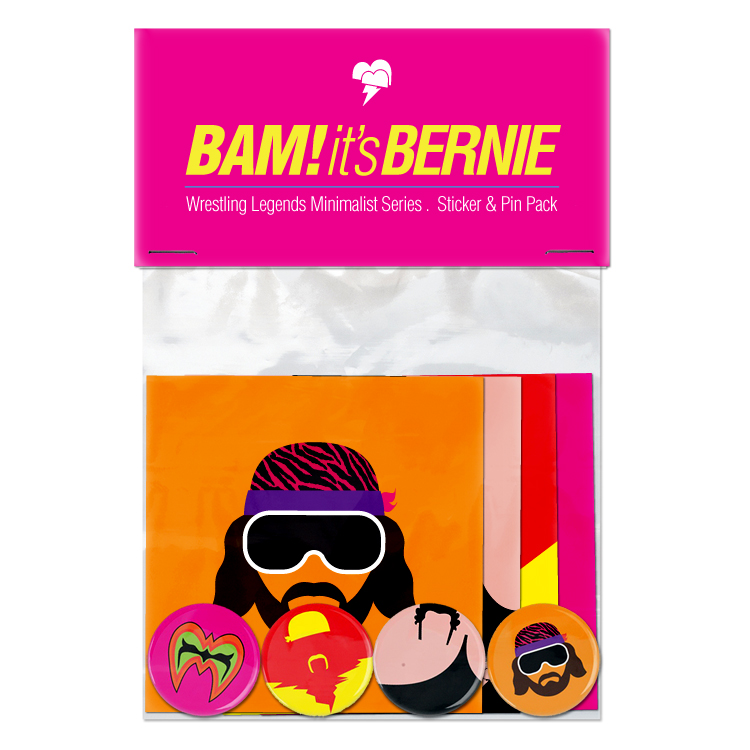 BAMitsBernie WrestlingLegendsMinimalistSeries 03 Wrestling Legends Minimalist Series Expansion Products by BAMitsBernie