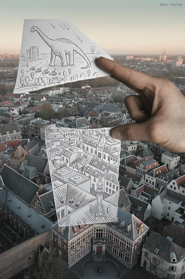 Beautiful Examples Of Pincel Plus Camera Illusions By Ben Heine 11 Beautiful Examples Of Pincel Plus Camera Illusions By Ben Heine