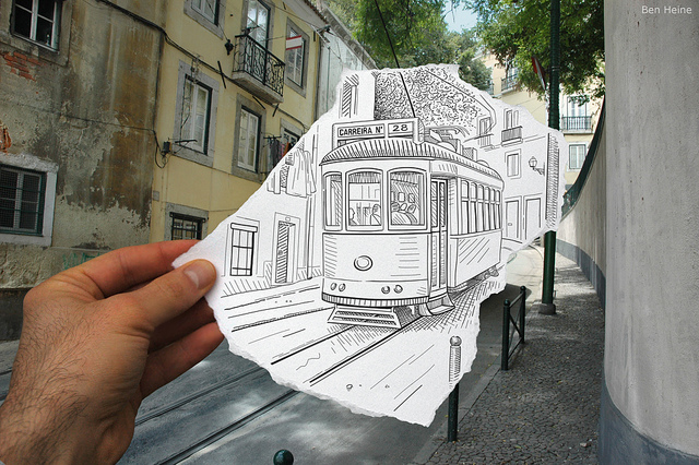Beautiful Examples Of Pincel Plus Camera Illusions By Ben Heine 12 Beautiful Examples Of Pincel Plus Camera Illusions By Ben Heine