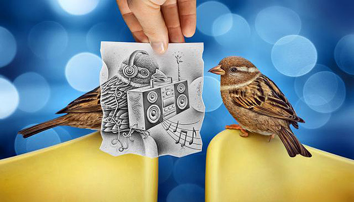 Beautiful Examples Of Pincel Plus Camera Illusions By Ben Heine 16 Beautiful Examples Of Pincel Plus Camera Illusions By Ben Heine