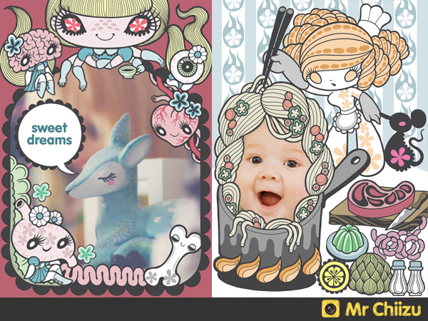 Chiizu Junko 21 Junko Mizuno collaborates with iPhone app Mr. Chiizu