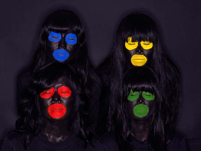 Color paint Impressive Body Color Art By Olaf Breuning