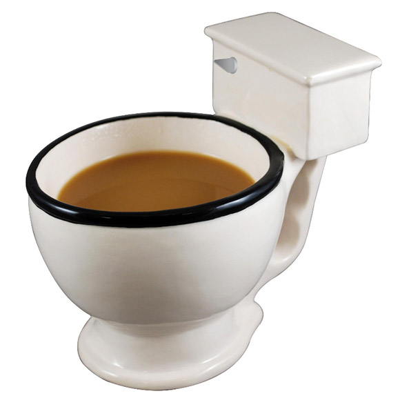 Flushless Toilet Mug Flushless Toilet Mug