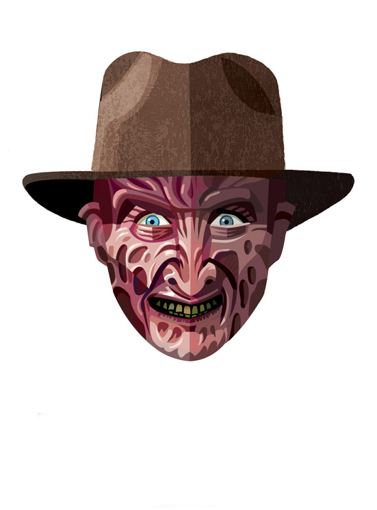 Horror – Awesome Illustration Series by Robert M Ball Freddie Horror – Awesome Illustration Series by Robert M Ball