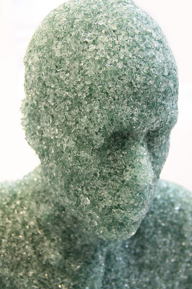 Beautiful Glass Sculptures By Daniel Arsham Glass Art3 Beautiful Glass Sculptures By Daniel Arsham