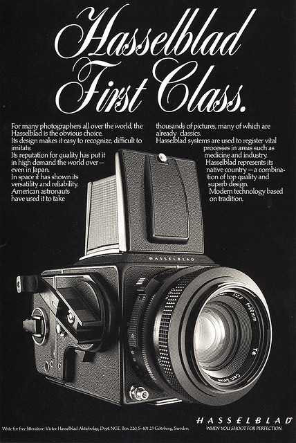 Hasselblad Great Retro Camera Ads