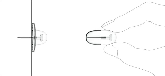 Biomimetic Pushpins by Toshi Fukaya Biomimetic Pushpins by Toshi Fukaya