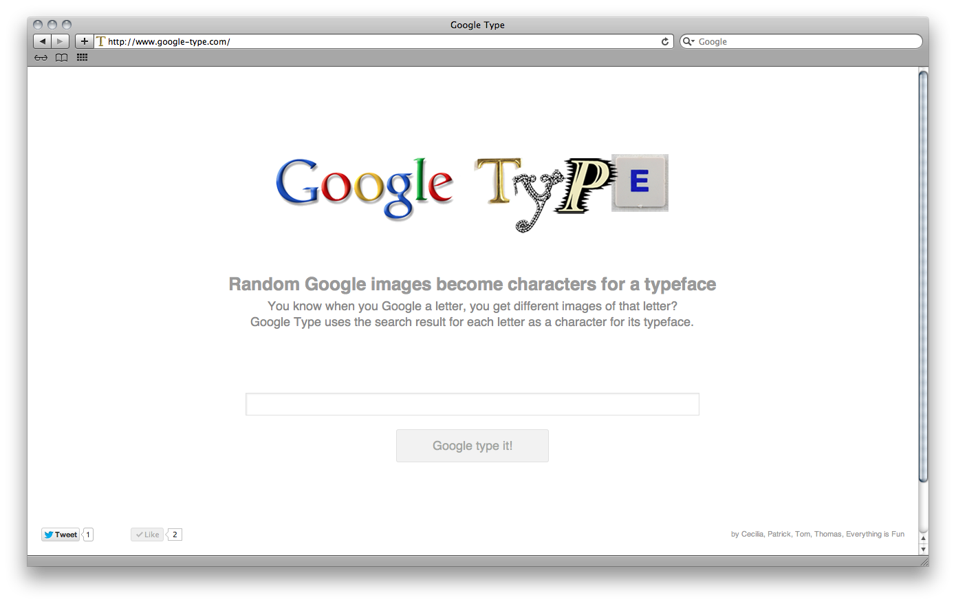 Google Type Screen shot 2012 11 04 at 01.10.59 Google Type