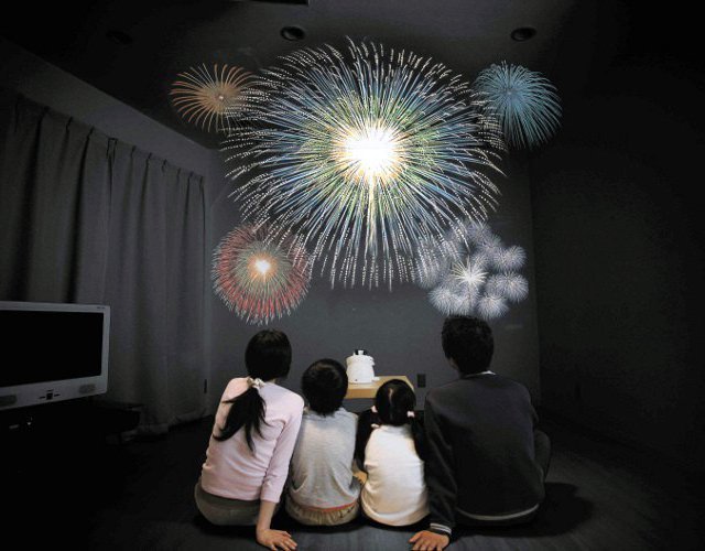  Sega Indoor Fireworks Projector