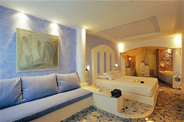 Honeymoon Escape: Astarte Suites, Santorini Senior suite private couples Jacuzzi seavolcanocaldera views Astarte Suites Hotel Santorini island1 750x497 Honeymoon Escape: Astarte Suites, Santorini
