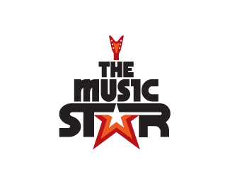 The Music Star by suzie99 30+ Amazing Music Style Logos