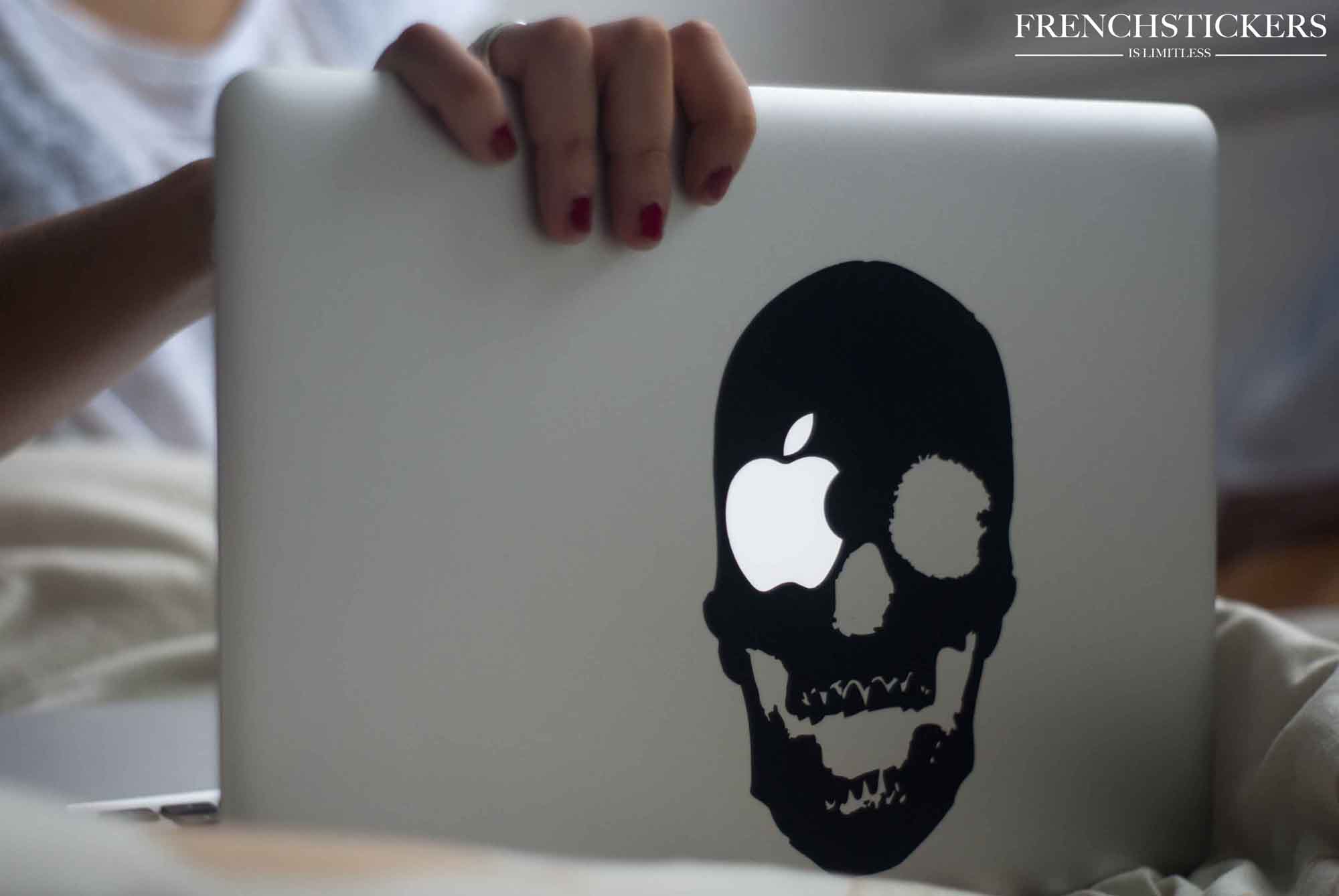 The Skull stickers Ads The Skull sticker by Frenchstickers