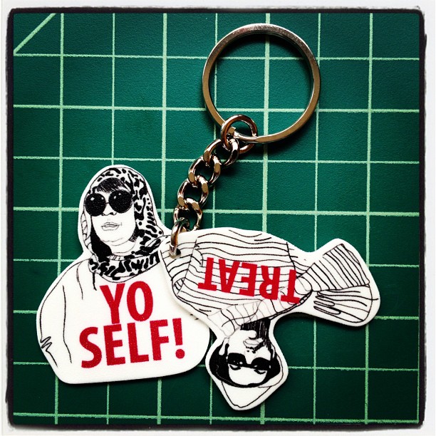 Silly TV characters on Keychains Silly TV characters on Keychains