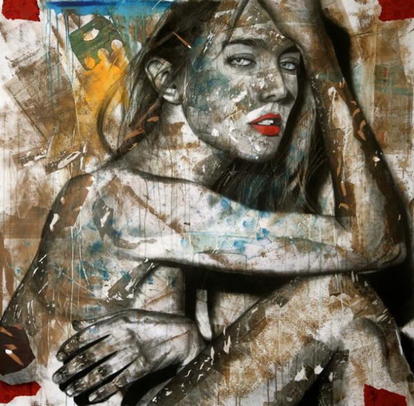 Virginie Caillet  6600 589 Portrait Paintings by Virginie Caillet