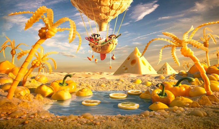 Delicious landscapes from Carl Warner amazing foodscapes 5 Delicious landscapes from Carl Warner