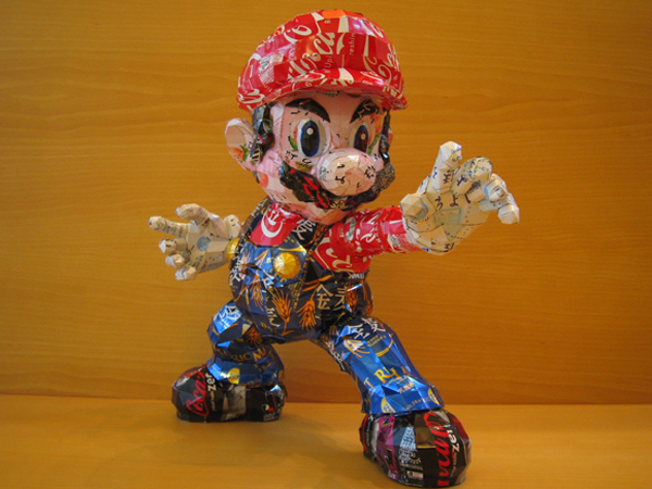 Sculptures Made From Recycled Cans beer cans sculpture art 1 Sculptures Made From Recycled Cans