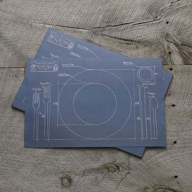14 sweet and creative table placemats for your kitchen blueprint1 14 sweet and creative table placemats for your kitchen