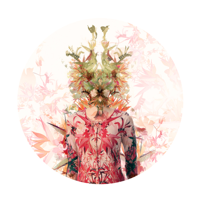 cardigan flower by pinko Hypermedia Fashion: the story of a sketch that turns video art, which becomes fabric.