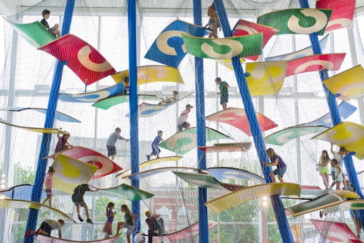 columbusCommons Luckey Climber collabcubed 750x500 Indoor Playground at Columbus Commons