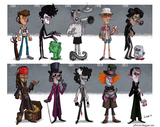 depp Evolution by Jeff Victor