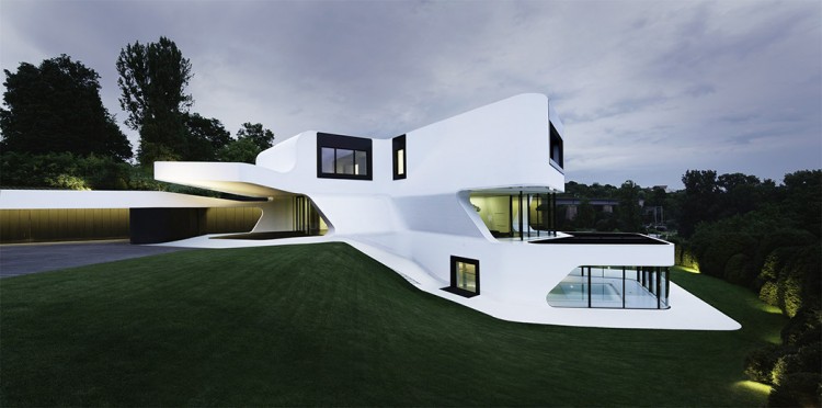 dupli casa1 750x372 A Contempory Villa in Germany