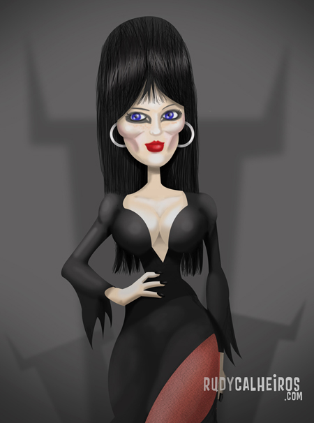 The art of Rudy Calheiros elvira The art of Rudy Calheiros