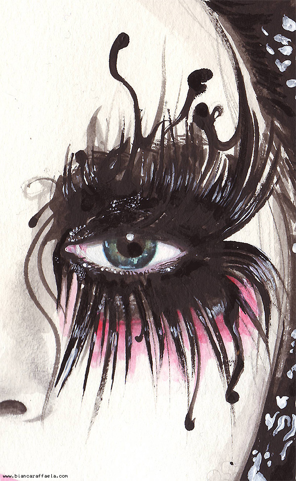 fashion illustration bianca raffaela 54 eye Fashion Illustration Nr. 54