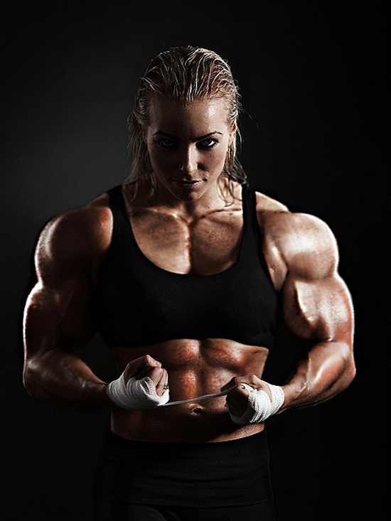 female muscle 2 Muscular Women Photography By BigDane