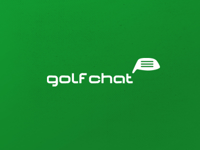 25 Cleverly Designed Golf Logos golf chat 211 25 Cleverly Designed Golf Logos