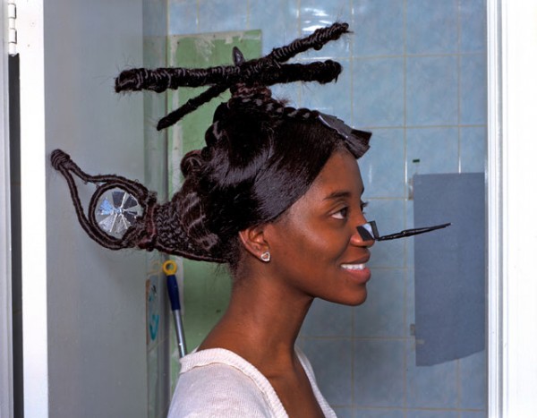 helicopter shaped hair sculpture helihair 600x467 helicopter shaped hair sculpture