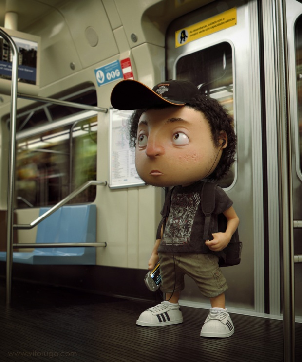 3D characters by Victor Hugo Queiroz i1a19 3D characters by Victor Hugo Queiroz