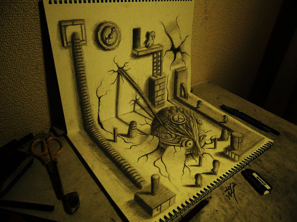 3D Drawings by Nagai Hideyuki i1b52 3D Drawings by Nagai Hideyuki