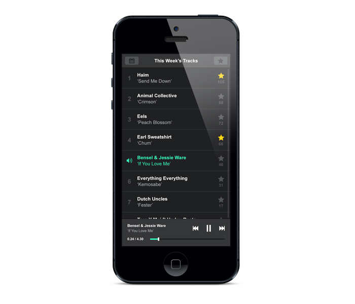 musicdiscovery1 Music Discovery App (Concept)