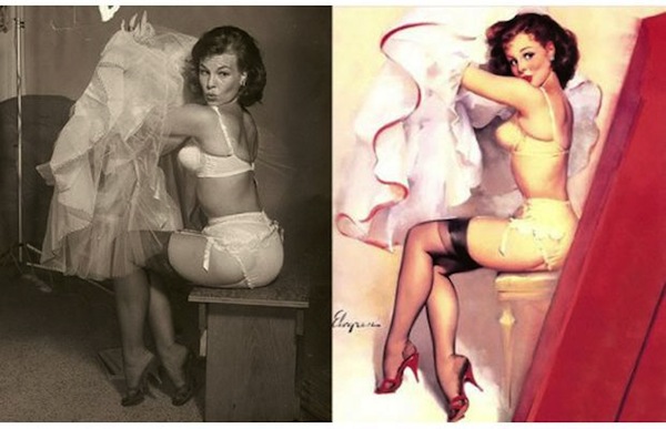  Pin Ups Before and After