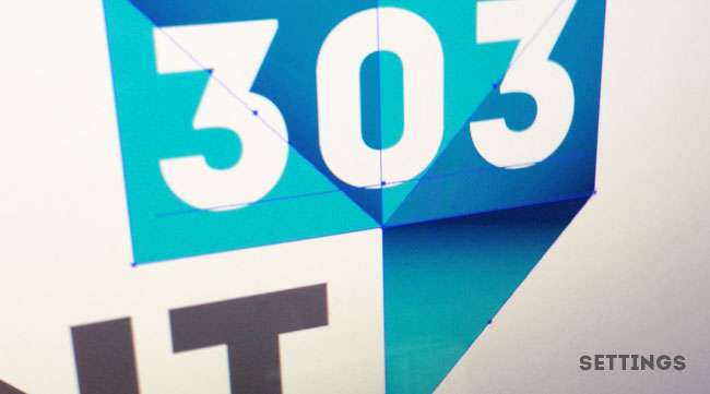 The french design studio Appartement 303 has a new logo settings1 The french design studio Appartement 303 has a new logo