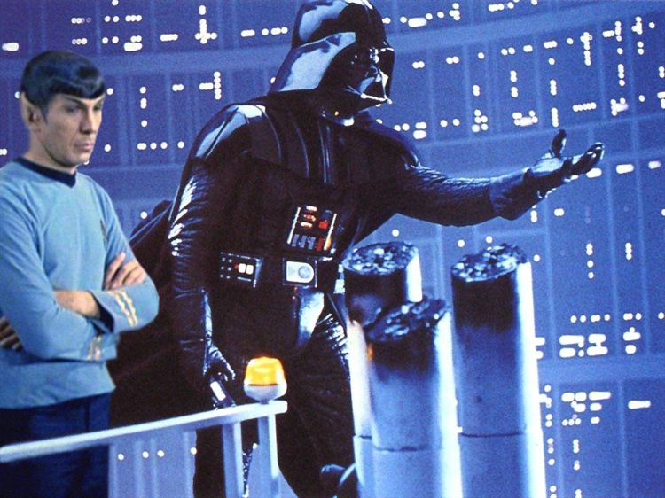 spock is not impressed vader Spock is not impressed